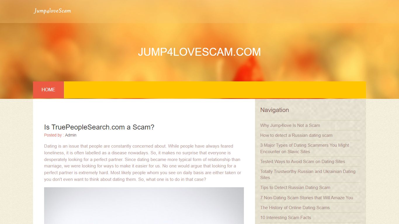 Is TruePeopleSearch.com a Scam? :: Jump4lovescam.com